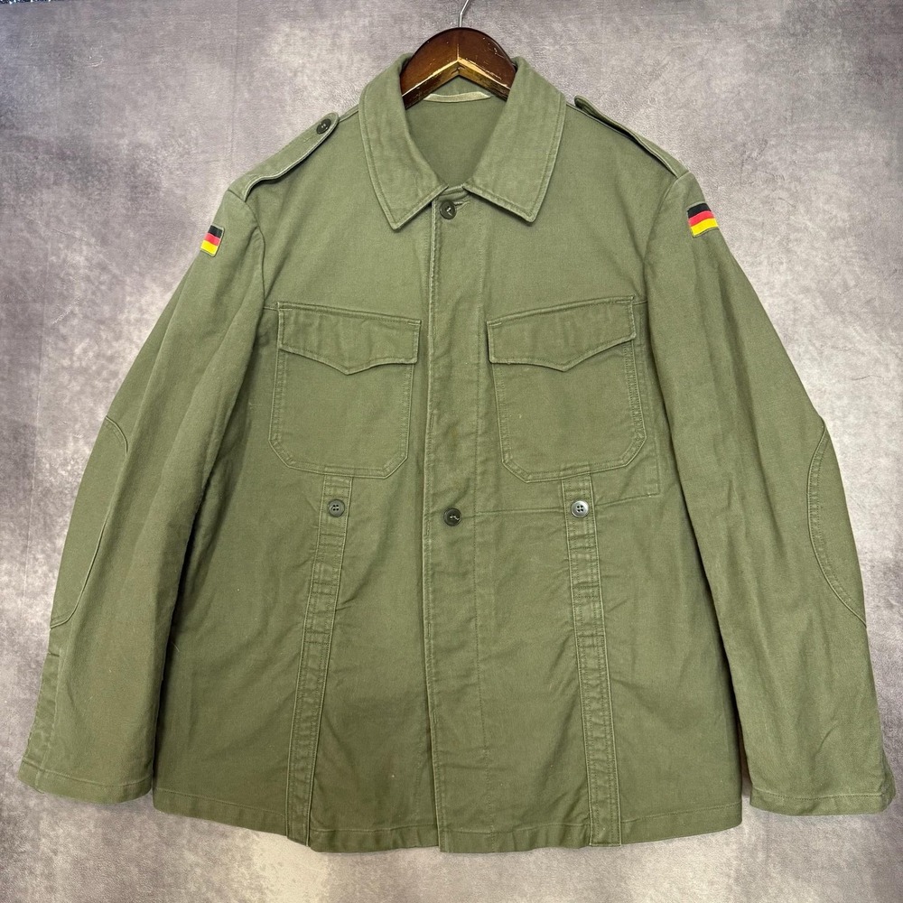 Schwarz‎ Passau Bundeswehr Field Jacket Mens 38 Green German Army Surplus